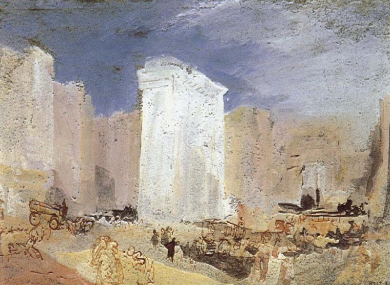 Joseph Mallord William Turner Gate oil painting image